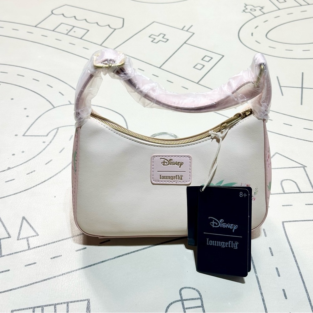 Loungefly Disney Tinker Bell Flora Baguette - Picture 7 of 9